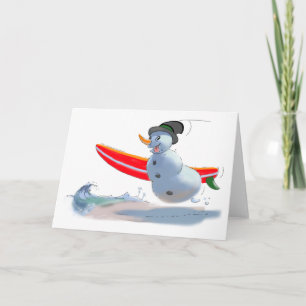 sUrFeR sNoWmAn Feestdagen Kaart