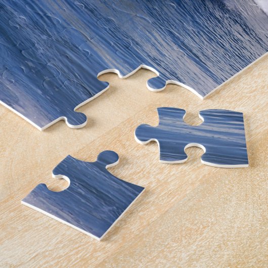 Surfer sous le puzzle d'arc-en-ciel (Côté)