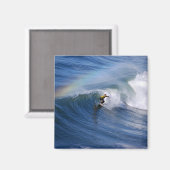 Surfer sous un aimant arc en ciel (Recto/Verso)