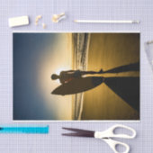 Surfer Sunrise Tissue Paper Tissuepapier (Craft)