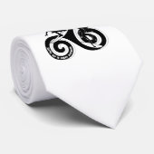 Surfer sur la vague breton stropdas (Opgerold)