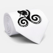 Surfer sur la vague breton (version homme) stropdas (Opgerold)