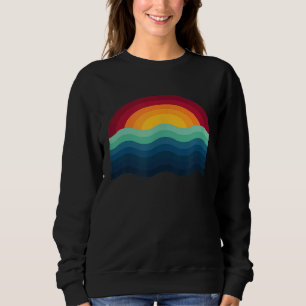 Surfer Surfboard Sunset Surf Surfen Wakeboard Wav Trui