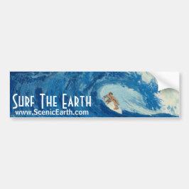 Surfer Surfer Surfer Bumpersticker Art