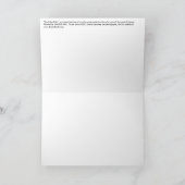 Surfer Surfing Tuberide peinture carte de voeux ar (Intérieur)