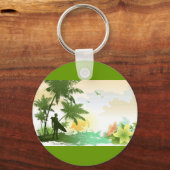 Surfer-thema Sleutelhanger (Voorkant)