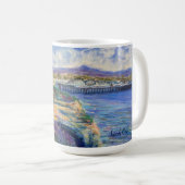 Surfer van de Wharf-Mok Koffiemok (Voorkant rechts)