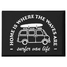 Surfer van life road trip surf lover citaten