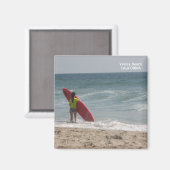 Surfer, Venice Beach Magnet ! (Recto/Verso)