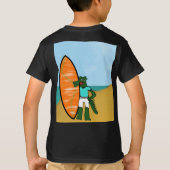 Surfer Verjaardag Shirt (Achterkant)