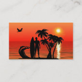 Surfer Visitekaartje (Achterkant)