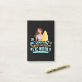 Surfer-Vriendin Post-it® Notes (Op bureau)