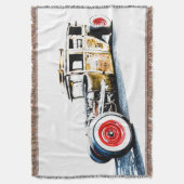 Surfer Wagon Gooi Deken (Voorkant Verticaal)