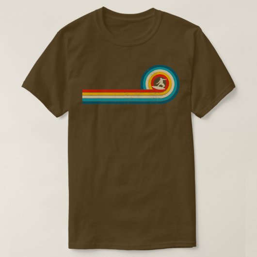 Surfer Wave Surfing Surf Beach T-shirt (Design voorkant)