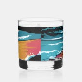 Surfer Whisky Glas (Rechts)