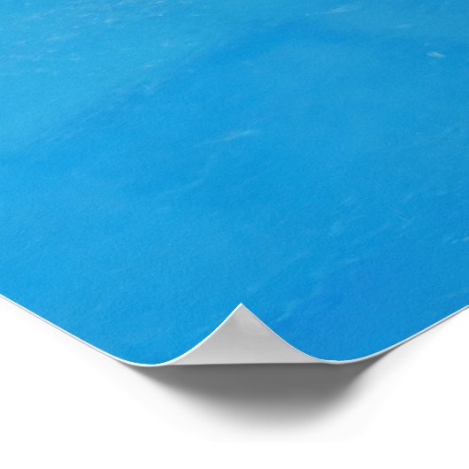 Surfer Wipeout Poster (Hoek)