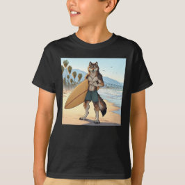 Surfer Wolf T-shirt