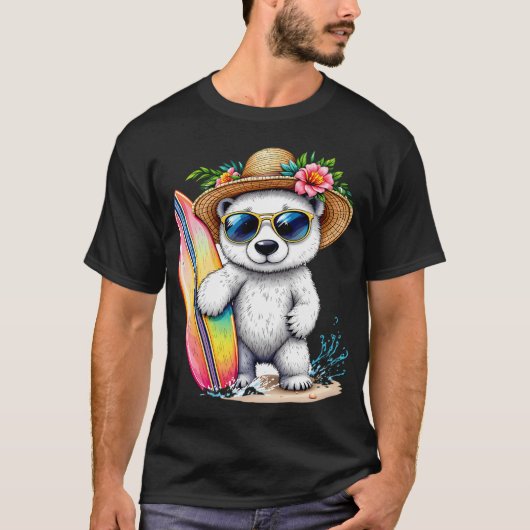 surferbeer t-shirt (Voorkant)