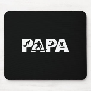 Surferende Papa Grappige Papa Surferende Papa Cade Muismat