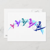 Surfergolf Briefkaart (Voorkant / Achterkant)