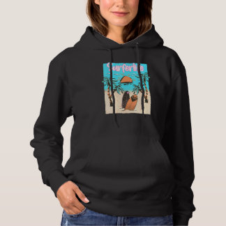 Surferlife Surfen Strand Surfer Vintage Surf Hoodie