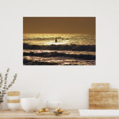 surfermeisje poster (Keuken)