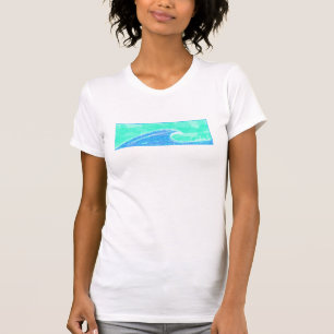 surfermeisje t-shirt