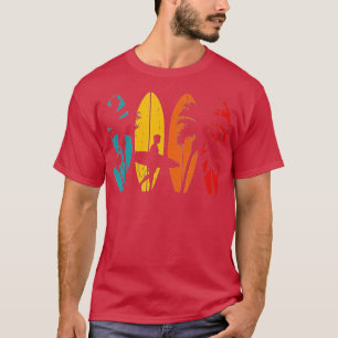Surferontwerp voor Surf-Accessoires met piekspanni T-shirt
