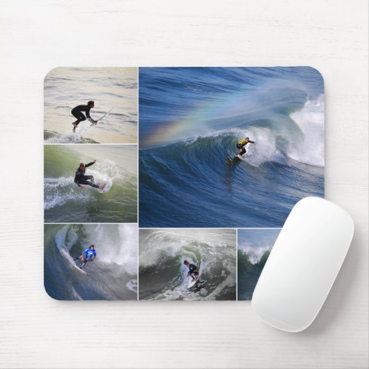 Surfers Collage Mousepad Muismat (Met muis)