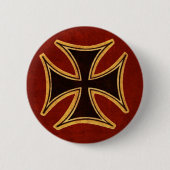Surfer's Cross Button (Voorkant)