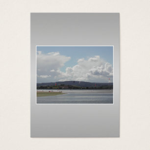 Surfers de cerf-volant. Vue pittoresque. Sur le