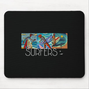 Surfers Mid-century Modern Kubisme Impressionistis Muismat
