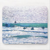 Surfers Ocean Water Art Muismat (Voorkant)