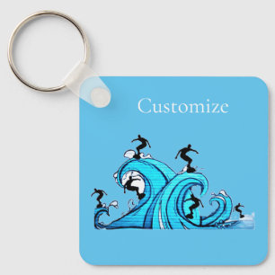 Surfers Overal Thunder_Cove Sleutelhanger
