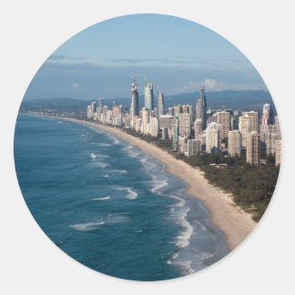 Surfers Paradise Gold Coast Queensland Australië Ronde Sticker