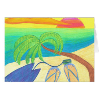 Surfer's Sunset BLANK