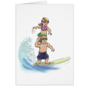 surfers tandem