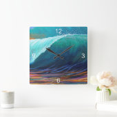 Surfers Uitzicht van de loop Vierkante Klok (Huis)