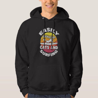Surfers Vrouwen Surf Kitten Surfer Katten En Surfe Hoodie