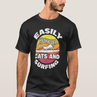 Surfers Vrouwen Surf Kitten Surfer Katten En Surfe T-shirt