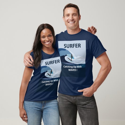 Surfersurfen T-shirt (Unisex)