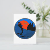 Surfeur de Biarritz Briefkaart (Staand voorkant)