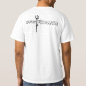 surfEXPLORE Shirt met Logo (Achterkant)