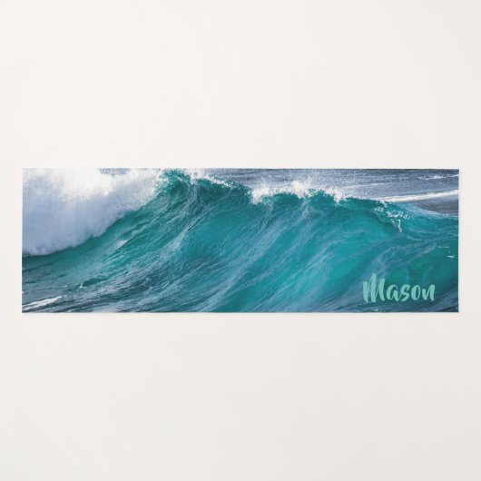 Surfgolf (met gepersonaliseerde naam) Yoga Mat (Voorkant (horizontaal))