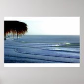 Surfgolven breken in Bali-Poster Poster (Voorkant)