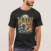Surfheks op Broom Maui Hawaii Halloween T-shirt (Voorkant)