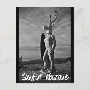 Surfin Nazare Briefkaart
