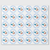 Surfin' Santa Cadeaupapier (Vlak)