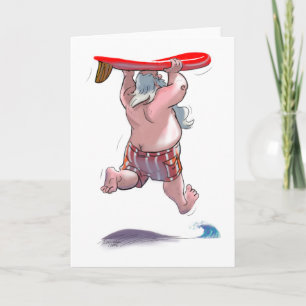 sUrFiN sAnTa Feestdagen Kaart