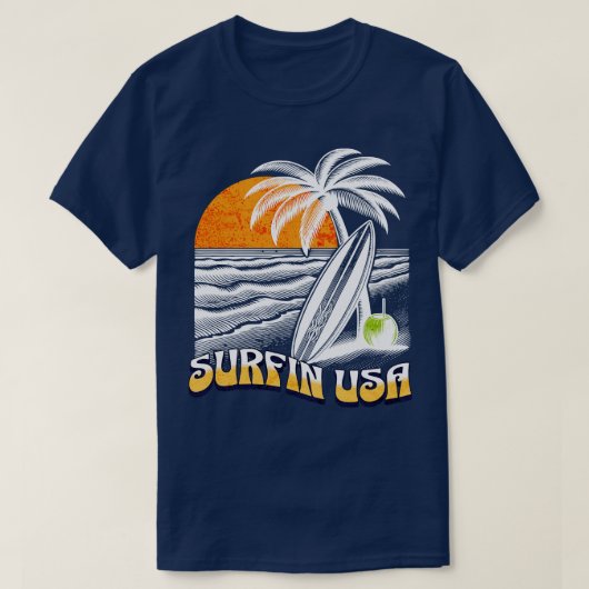 Surfin USA TShirt (Design devant)